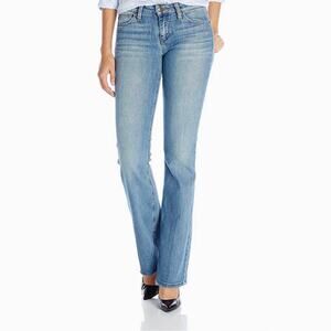 J BRAND Cigarette Leg Jeans Light Wash Straight Leg Jeans Size 26 Mid Rise